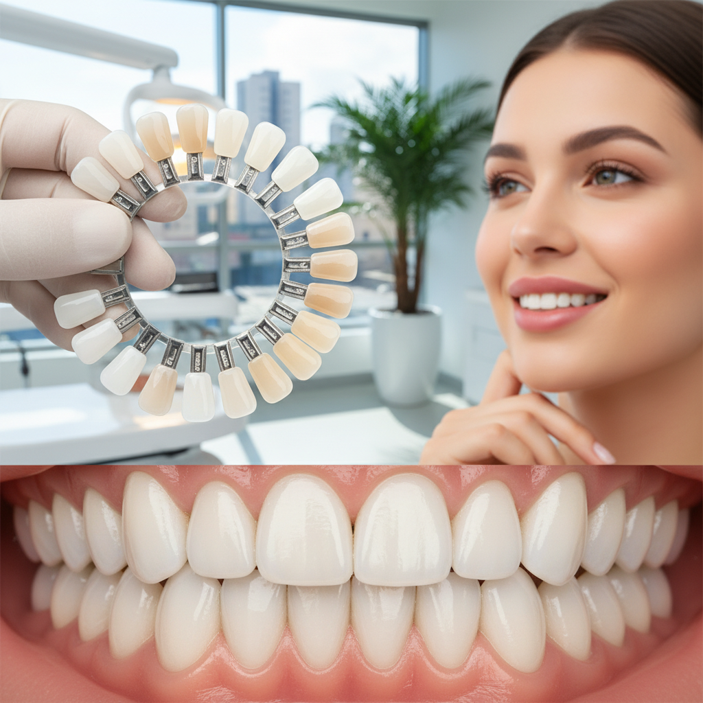 Como Escolher Lente de Contato Dental Cor Ideal em Goiânia