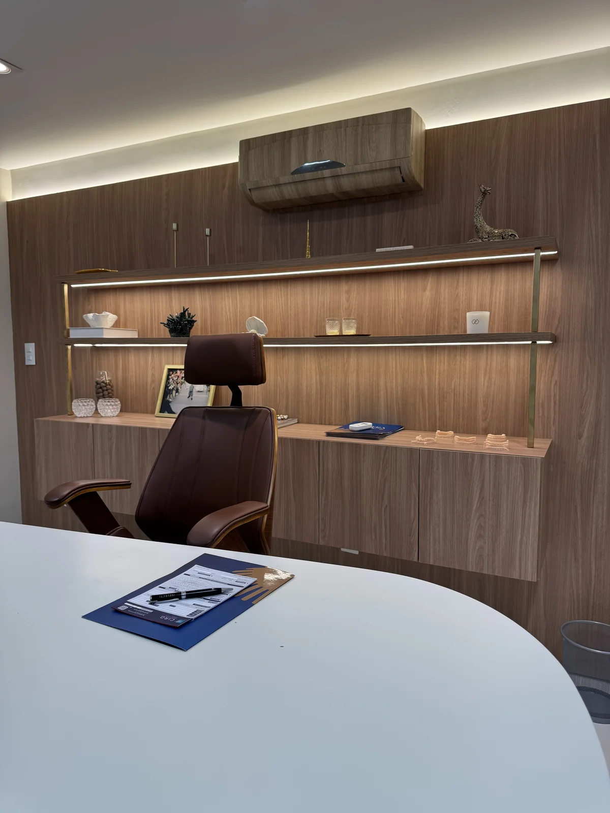 Recepção da Ostera Clinic em Goiânia - Setor Marista